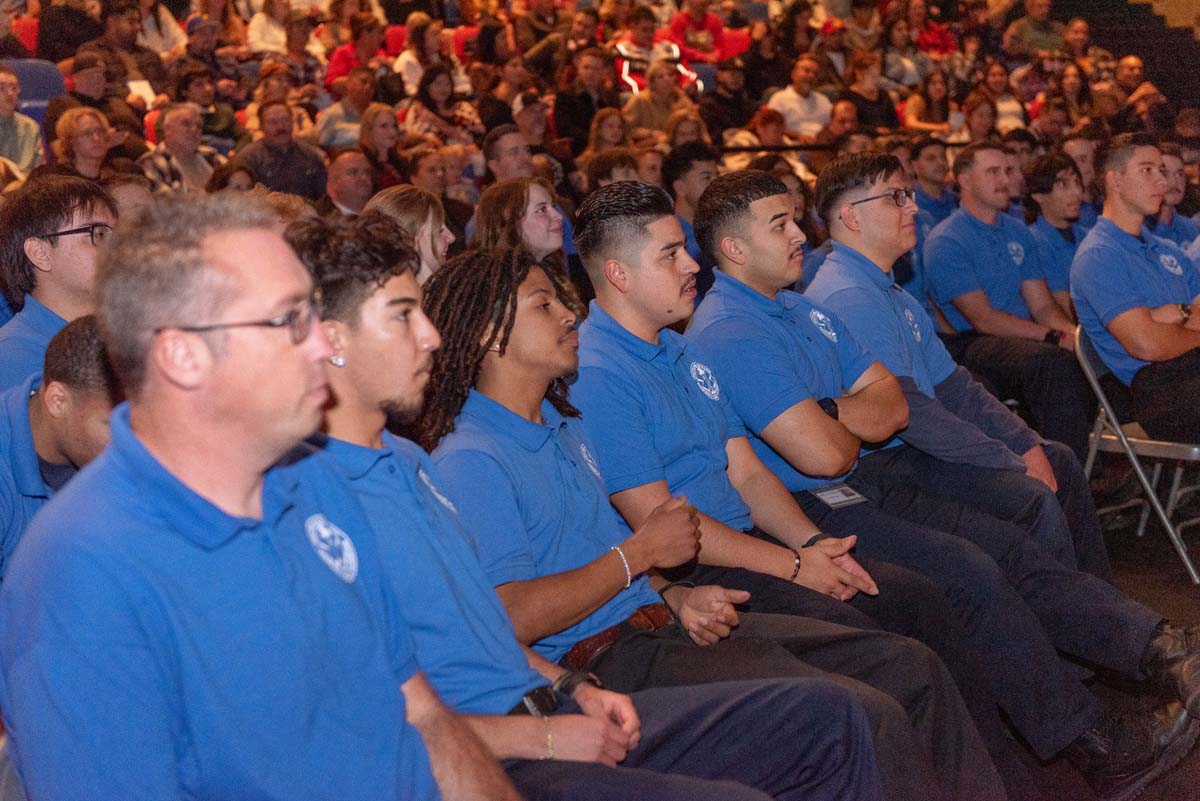 EMT graduates from CHC.