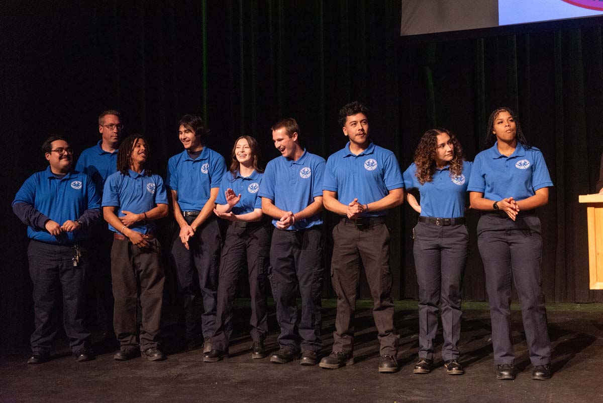 EMT graduates from CHC.