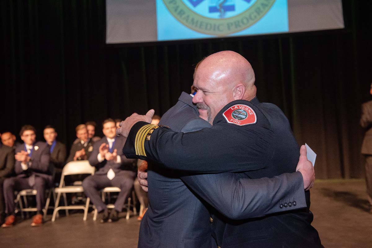 Paramedic Class 104 graduation.