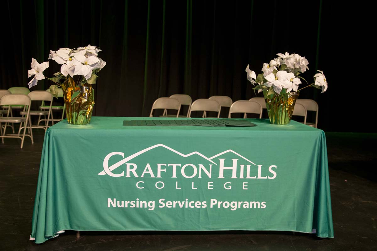 Nursing Services Pathway Graduation ceremony held at Crafton Hills College.