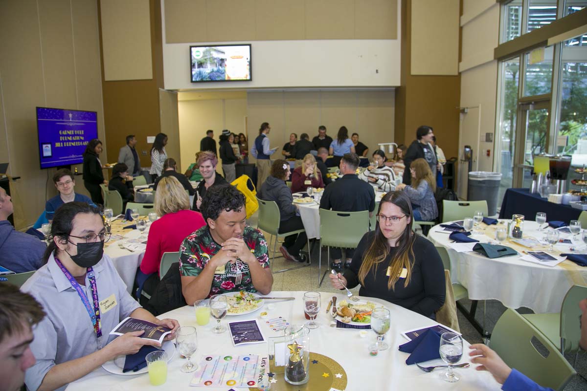 People enjoying the Networking Luncheon and Employer Appreciation Event