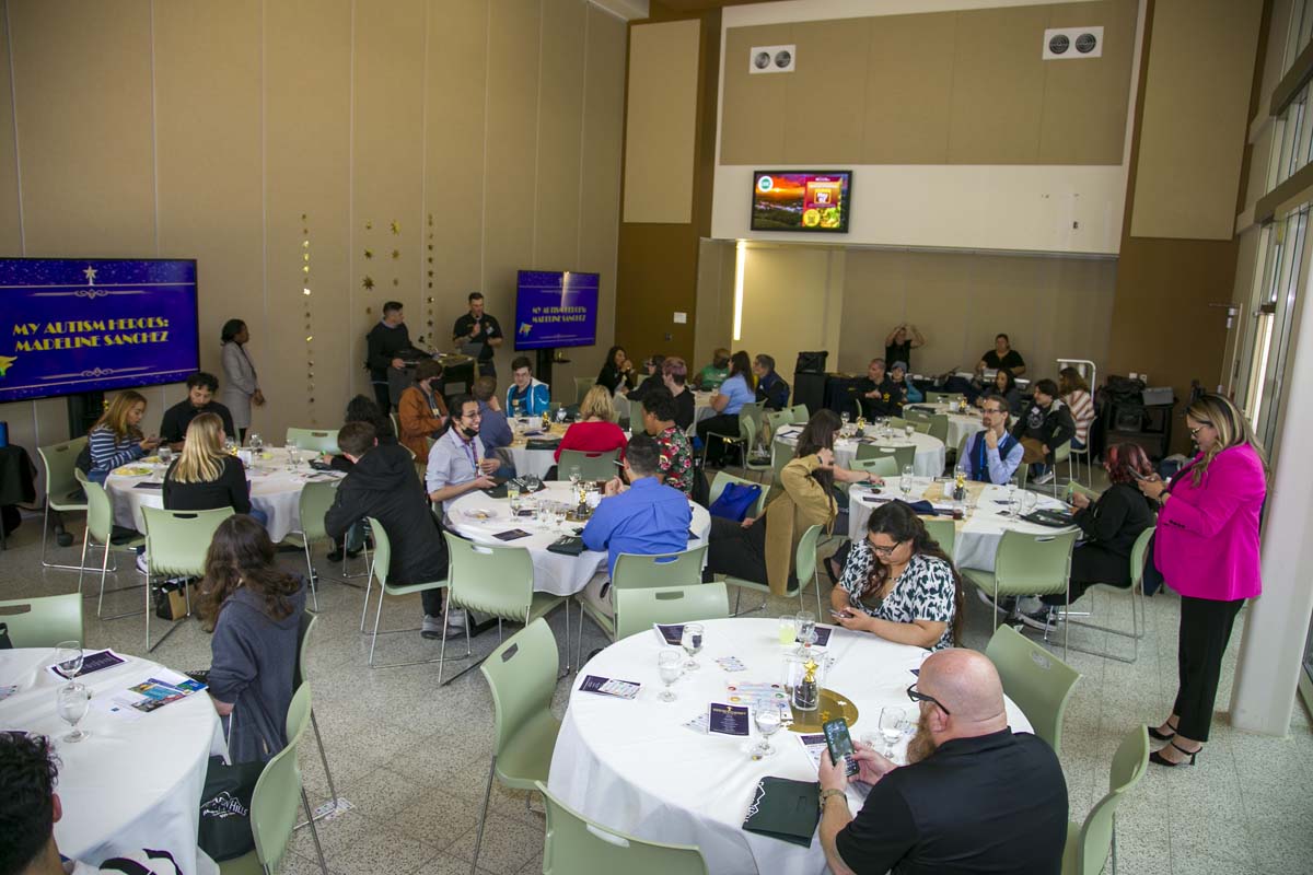 People enjoying the Networking Luncheon and Employer Appreciation Event