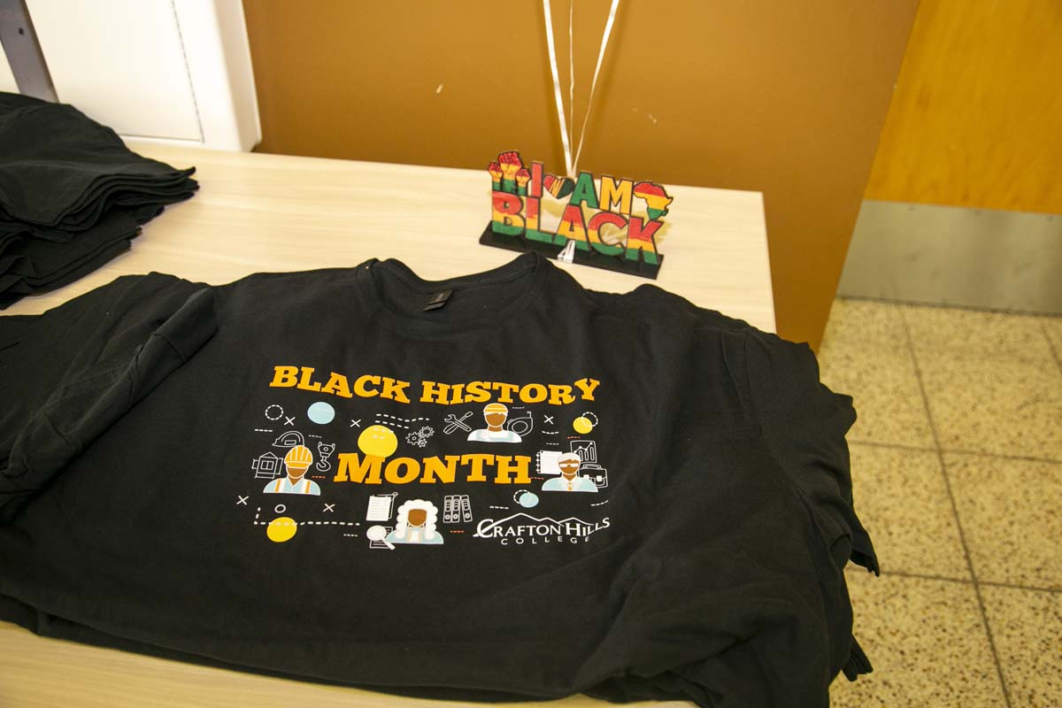 Black history month opening ceremony at CHC.