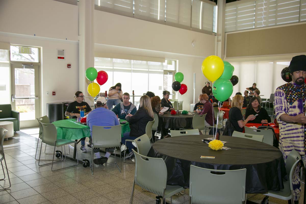 Black history month opening ceremony at CHC.