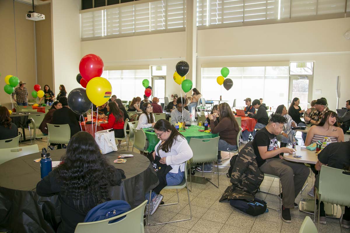 Black history month opening ceremony at CHC.