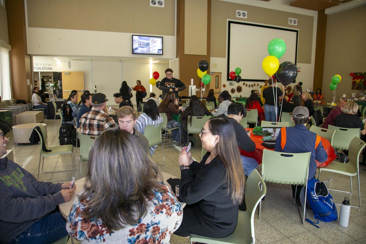 Black history month opening ceremony at CHC.