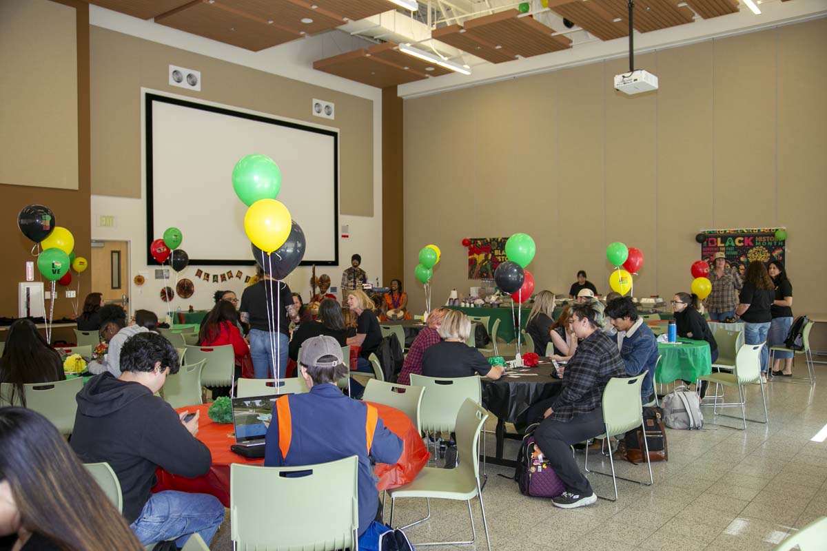 Black history month opening ceremony at CHC.