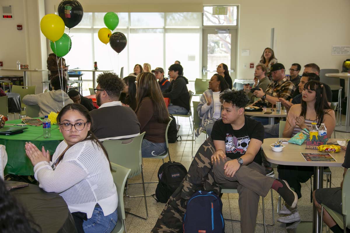 Black history month opening ceremony at CHC.