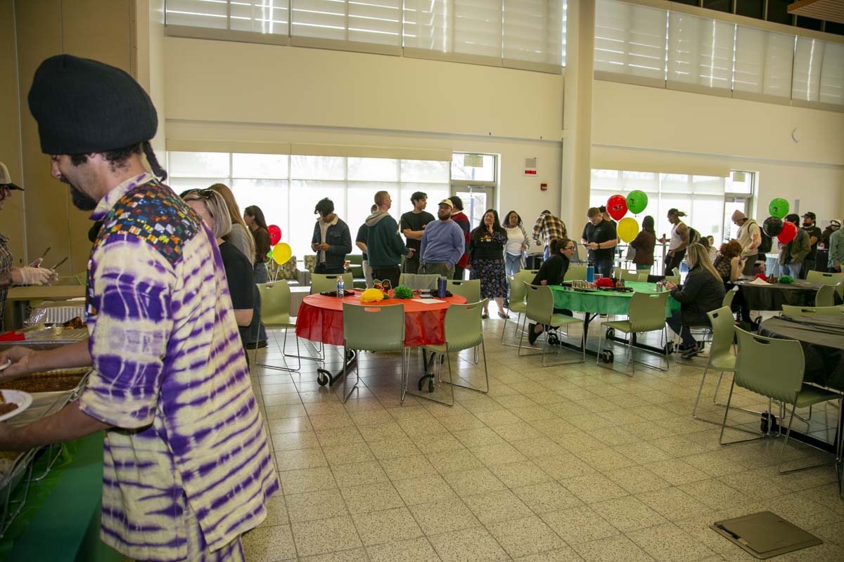 Black history month opening ceremony at CHC.