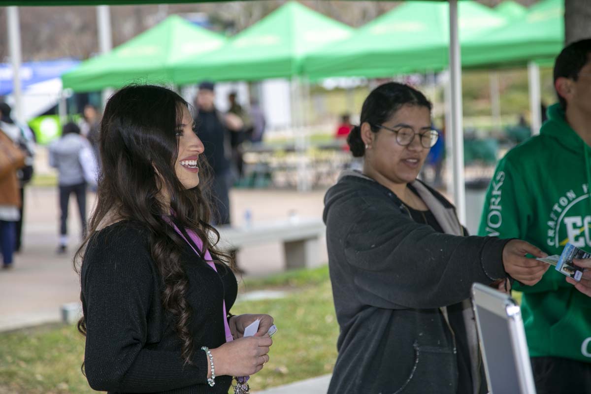 Students attend EOPS Open House at CHC.