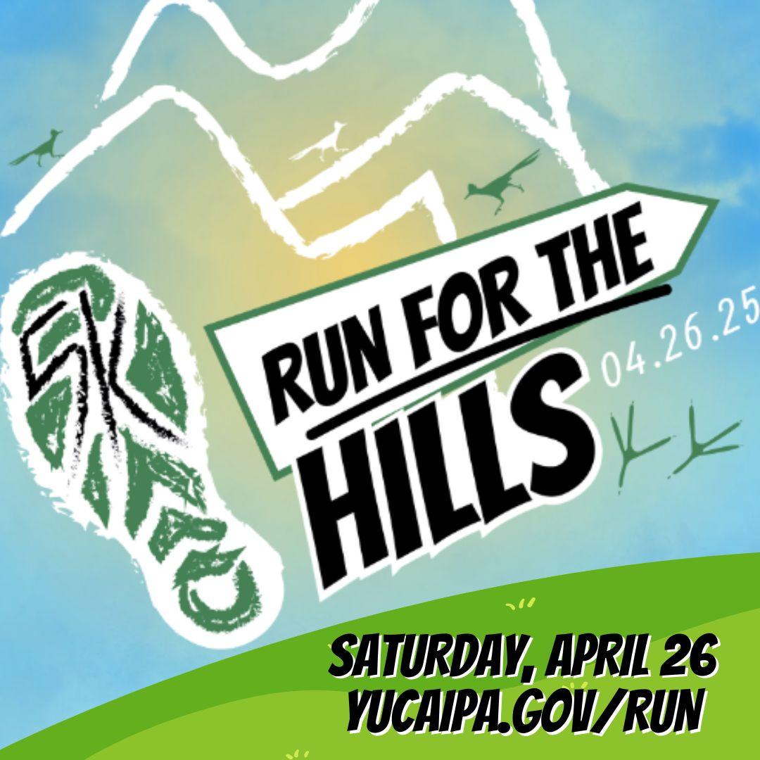 Run for the Hills, Saturday, April 26