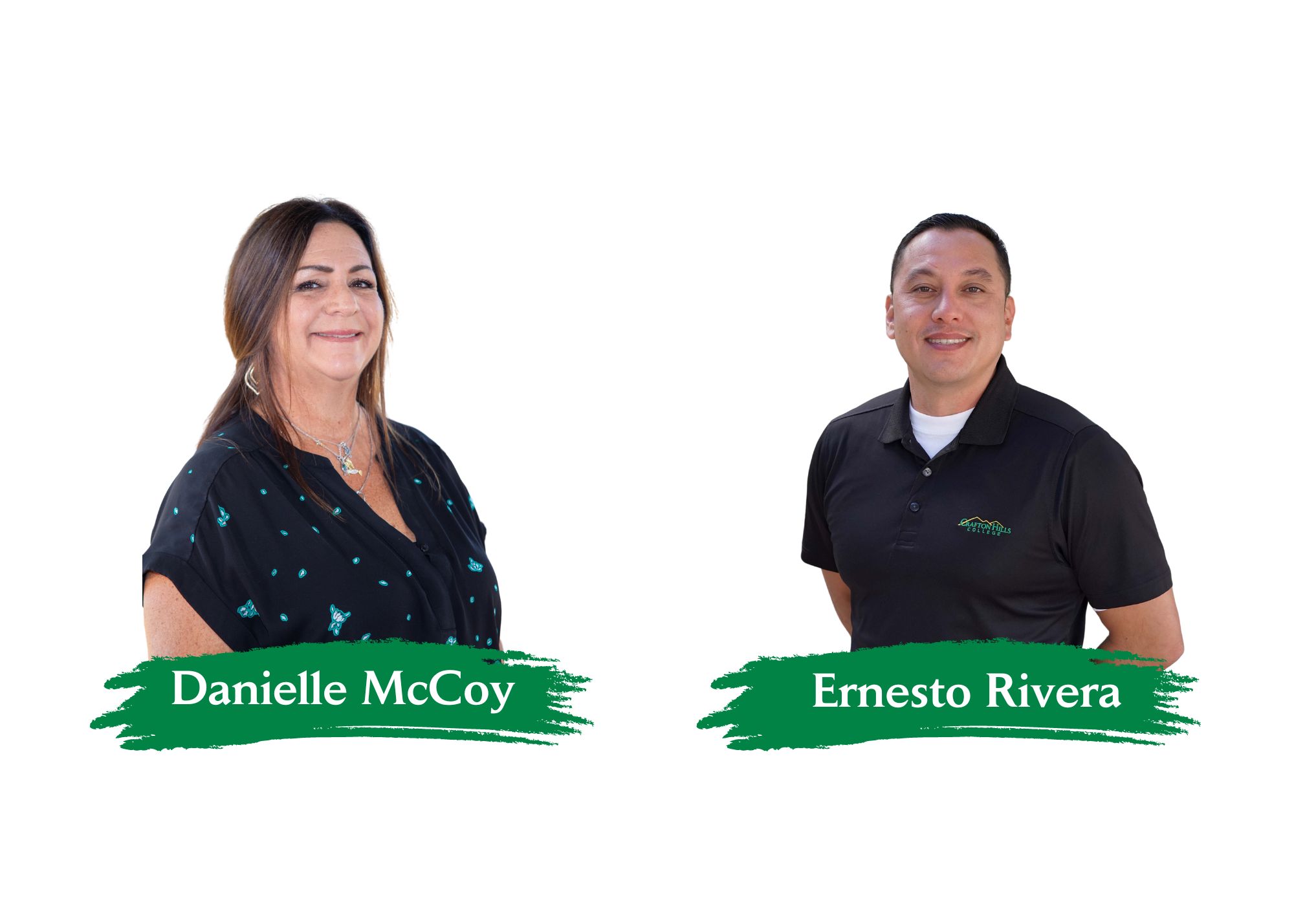Outstanding Faculty: Danielle McCoy & Ernesto Rivera Outstanding Faculty: Danielle McCoy and Ernesto Rivera