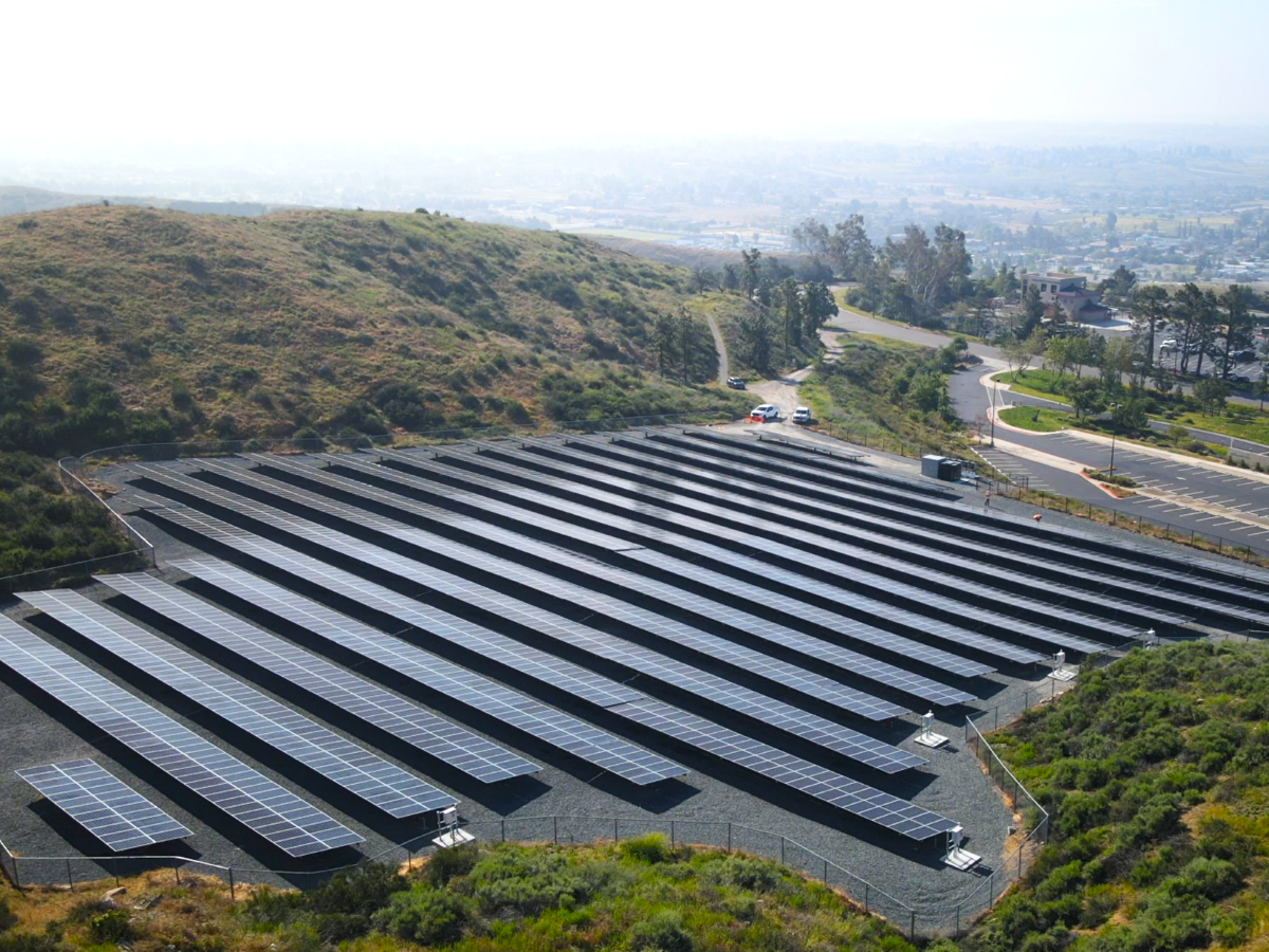 Solar Farm at Crafton Hills College