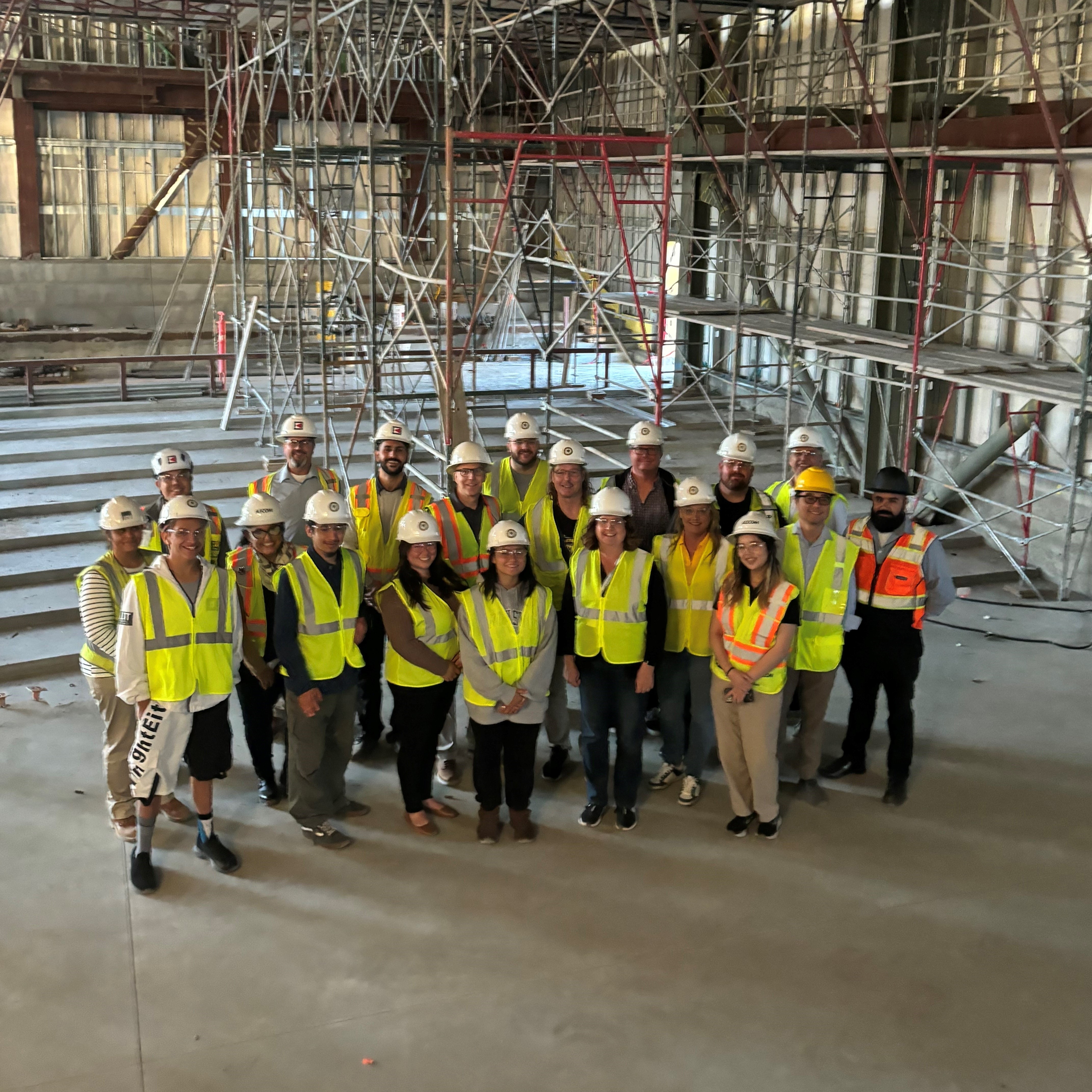 CHC employees tour new PAC